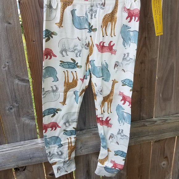 Little Planet Carter's Toddler Organic Cotton 2-Pc Pajama Set Animals 24M - Picture 9 of 10